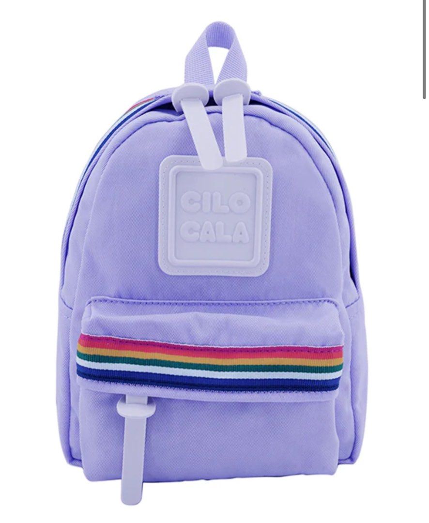 CILOCALA BACKPACK （分類：背囊）位於 Hong Kong。 由 ldj76 提交（商品編號 1290957738，圖片 1）。簡介： Brand new bagback - Never used Cilocala Lavender https://cilocala.com.hk/products/niji-tape-backpack-xs?variant=39931138572385。