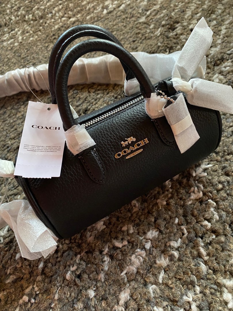 Coach mini duffle store bag