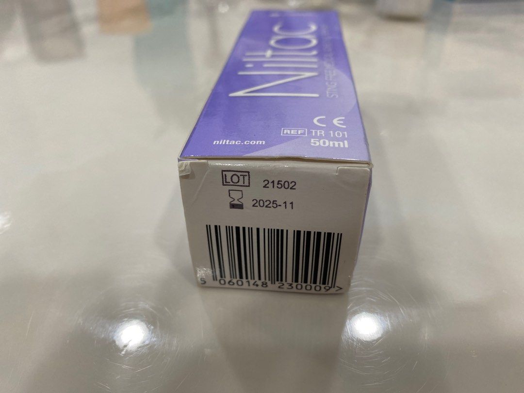 Convatec Niltac Sting Free Medical Adhesive Remover, Health & Nutrition ...