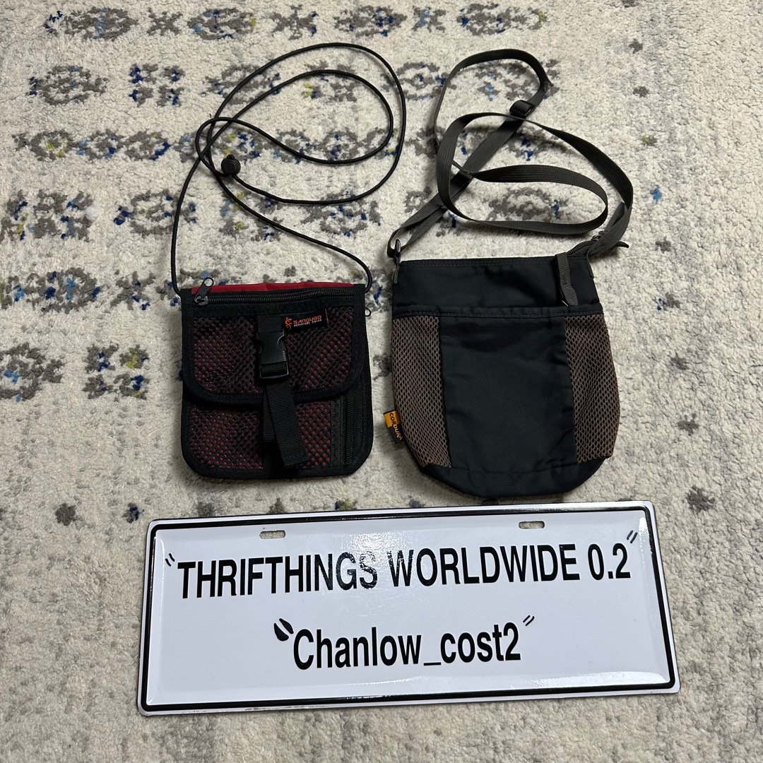 Cordura and sandugo sling bag aspack 200php Men s Fashion