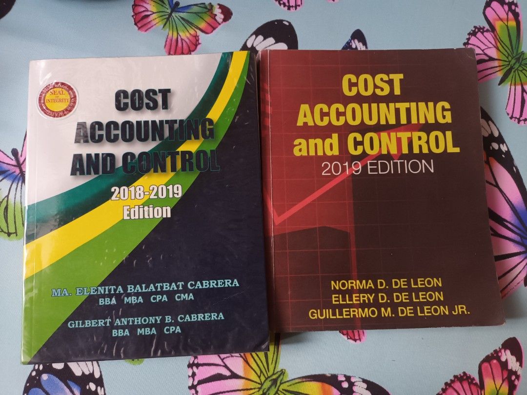 Cost Accounting Bundle by Cabrera and De Leon 2019, Hobbies & Toys ...