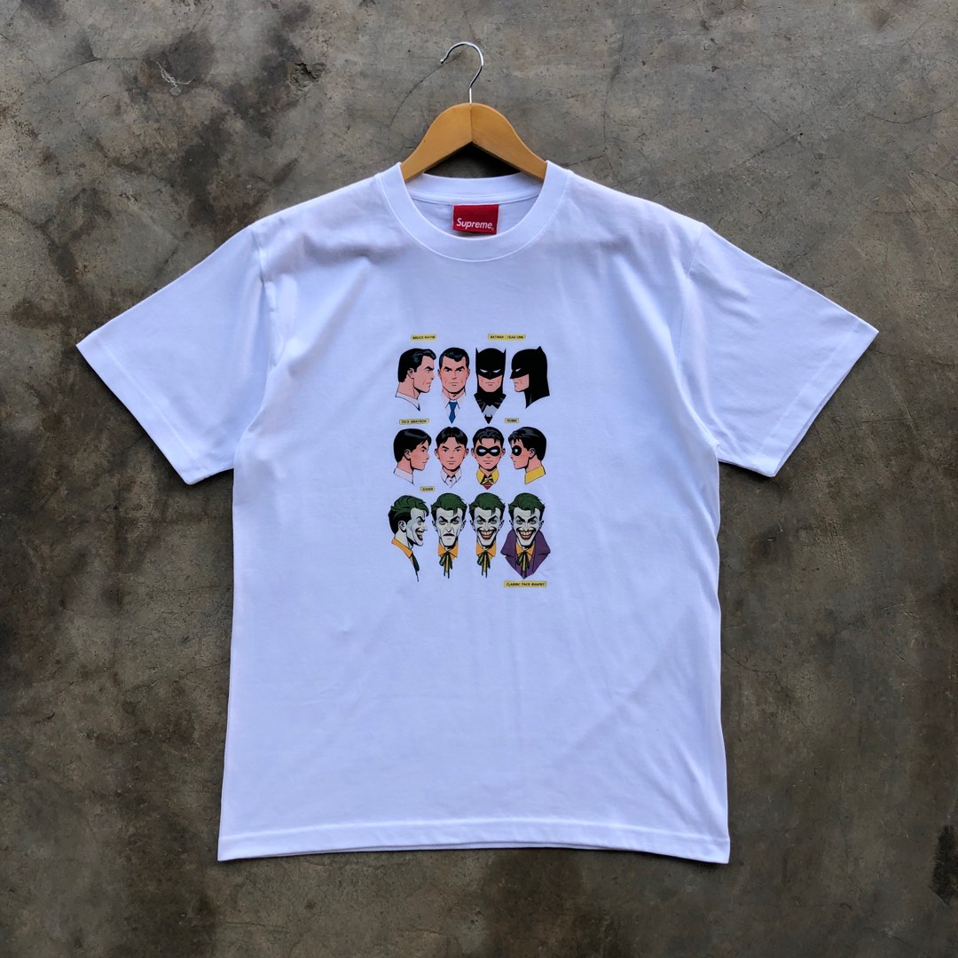 Custom supreme x dc conic brand big print tshirt Men s Fashion