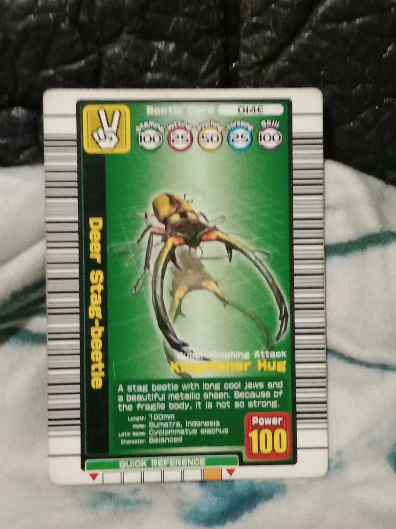 Deer stag beetle mushi king (Category: Vintage Collectibles) located in Manila. Submitted by inari05 (Listing ID 1290857147, Image 1). Description: -Used -Kept well - Asking for 50 -First owner -Good condition -SF charged to buyer Payment:Gcash.