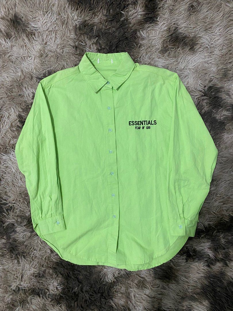 Essentials Fear Of God Long Sleeve Men s Fashion Activewear on Carousell