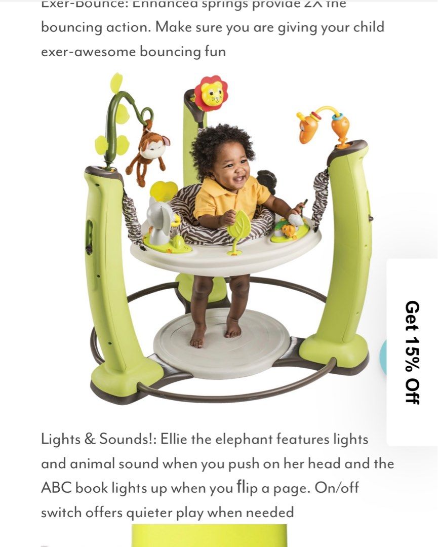 Jumperoo hotsell or exersaucer