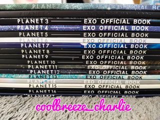 EXO Planet Magazines - EXOL Japan Vol 1-17