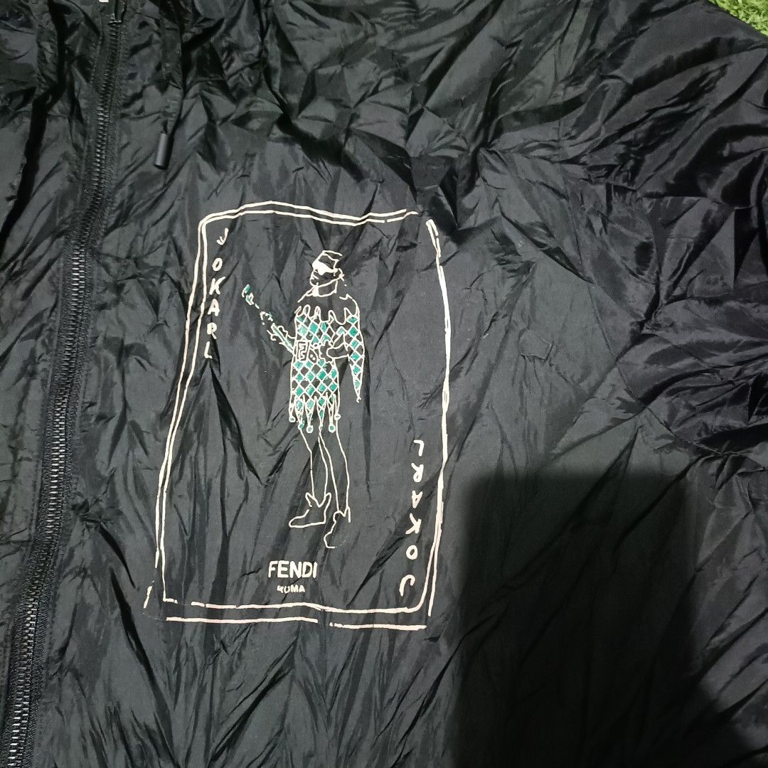 Fendi Jokarl Reversible Jacket Luxury Apparel on Carousell