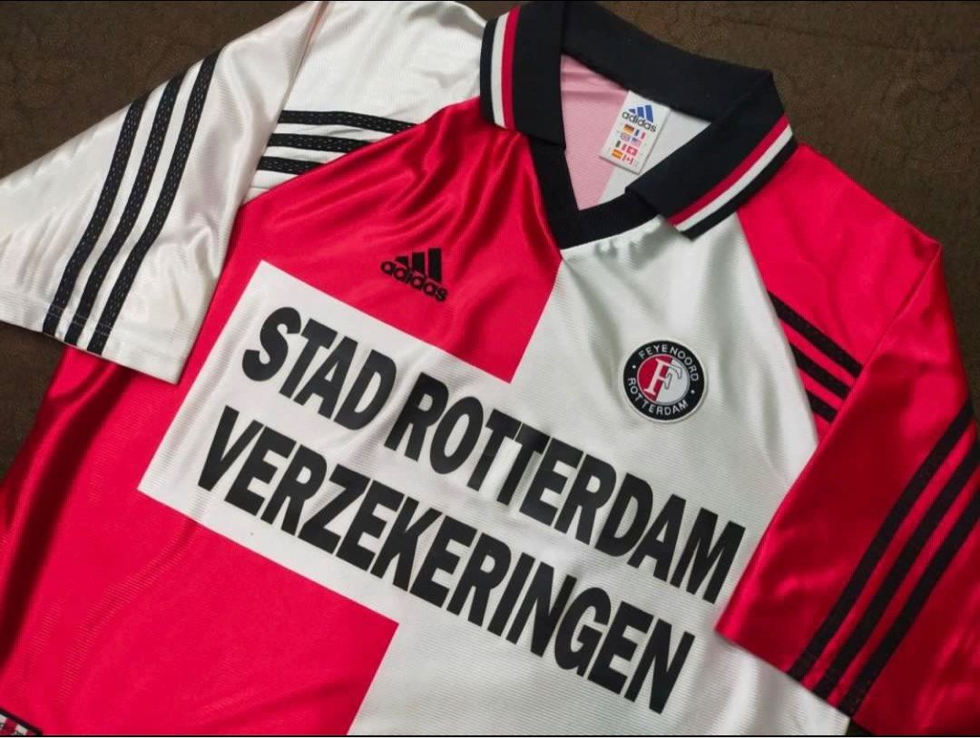 レア】adidas Feyenoord UNIFORM ENGLAND製 Feyenoord Rotterdam Home