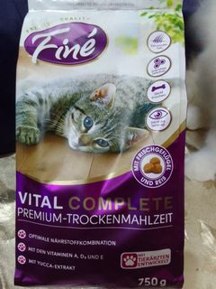 Fine Vital Complete Premium Dry Meal 750g (Fresh Poultry & Rice) EXP01/28/2025 DRYFOOD