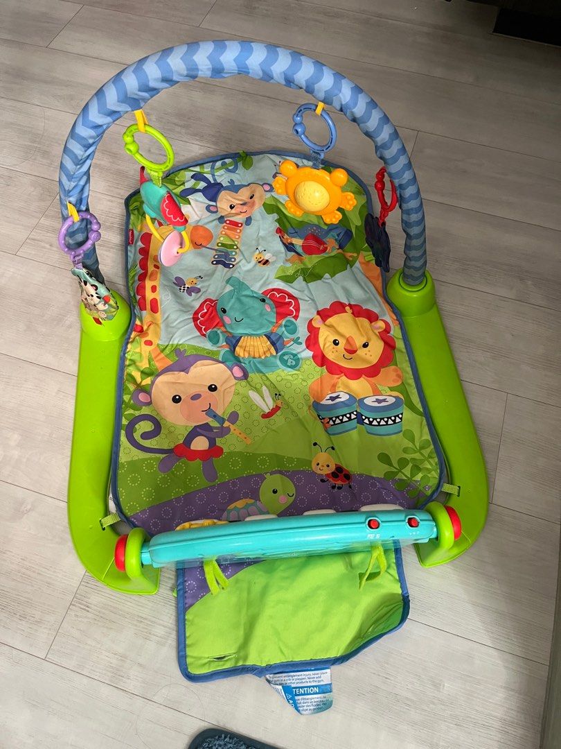 Fisher price kick play piano gym, Babies Kids, Infant Playtime