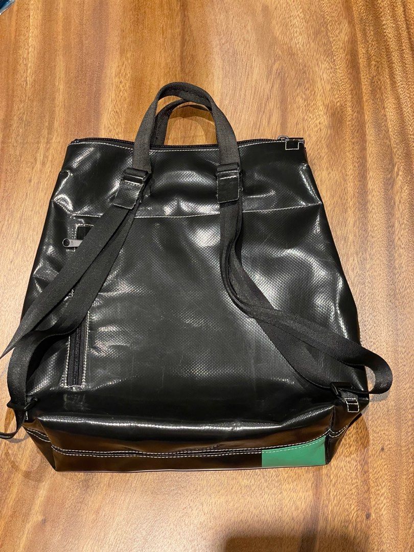 Freitag F201 PETE Backpack Black Green Men s Fashion Bags Backpacks on Carousell