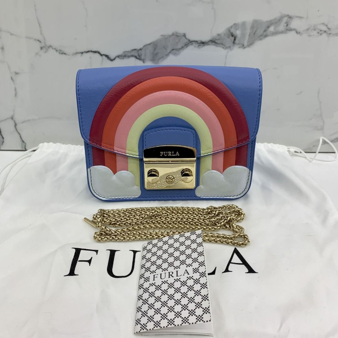 Furla rainbow top