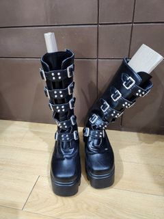 Goth Shein Demonia Dupe Platform Boots