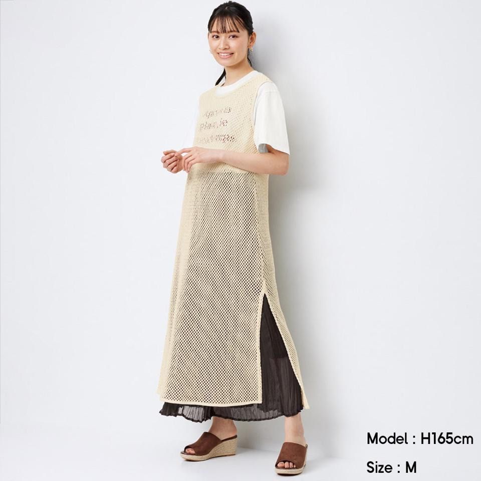 uniqlo crochet dress GU by Uniqlo crochet dress, Women's Fashion, Dresses & Sets, Dresses on  Carousell