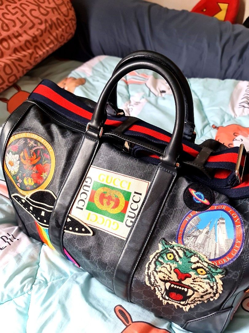 Gg night courrier duffle bag best sale