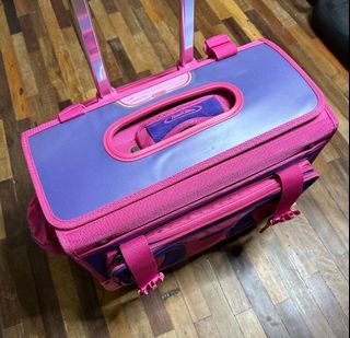 Hawk Pink and Violet Trolley Bag