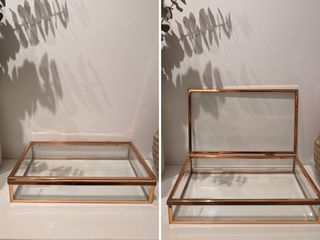 H&M Home rose gold jewelry box