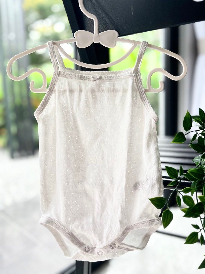 Baby girl eyelet romper shop