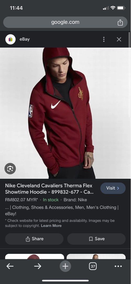 Cleveland cavaliers nike therma flex showtime 2025