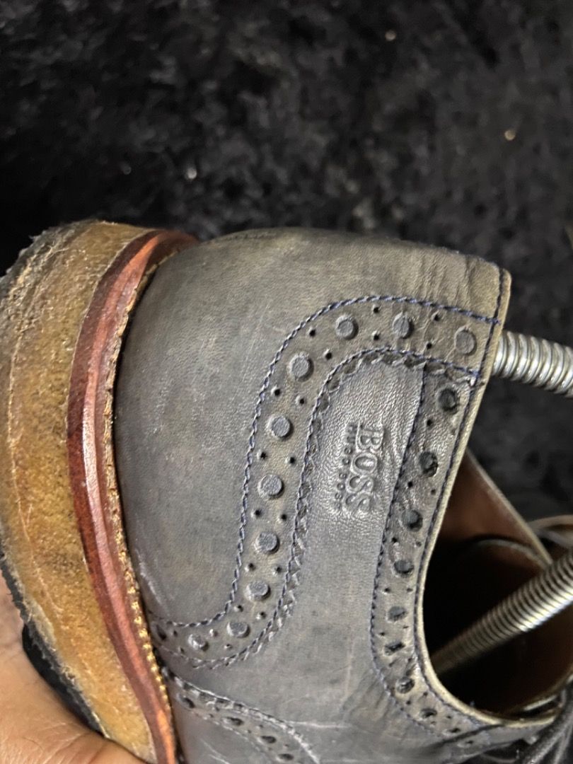 Hugo Boss wingtip shoes