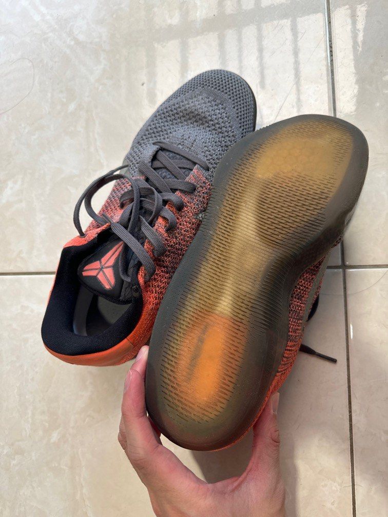 Nike kobe 11 mens brown on sale