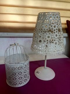Lampshade and Bird cage Candle holder Take all