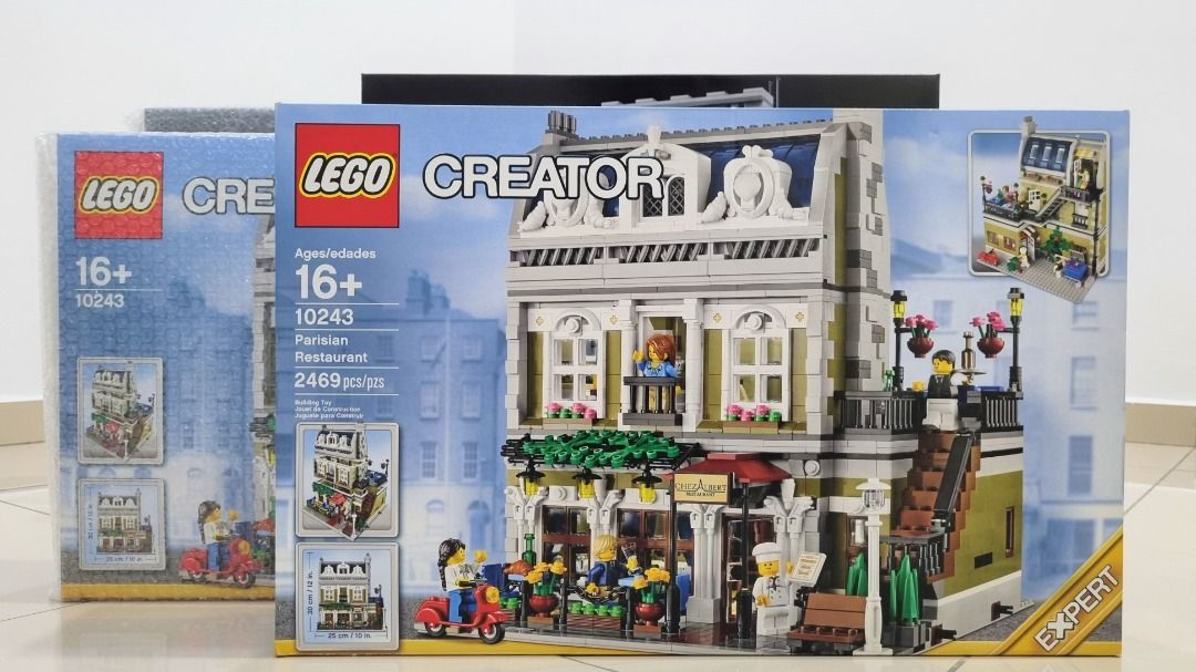 1x Lego Parisian Restaurant FREE Lego Mystery Gift Hobbies Toys Toys Games on Carousell