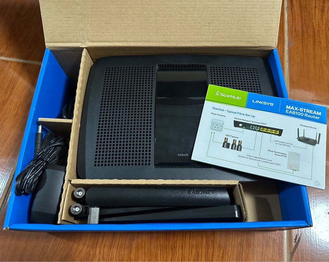 Linksys AC2600 (Category: Networking) located in Quezon City. Submitted by helloandgoodbuy (Listing ID 1290978560, Image 2). Description: In good working condition. Meet up at Project 6, Novaliches or Fairview area. Free delivery within Metro Manila..