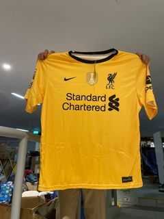 liverpool jersey yellow