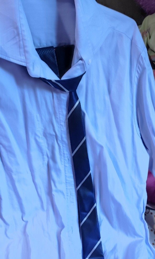 Long sleeve sets with tie empire Int'l tailors (Category: Sets & Coordinates) located in Manila. Submitted by proxas716 (Listing ID 1290962992, Image 2). Description: Pag long sleeve 500 from empire Int'l tailors Hongkong bought tie Limited collection from mark& Spencer - 350 if sold as sets 800nalang color Navy blue Used on wedding.