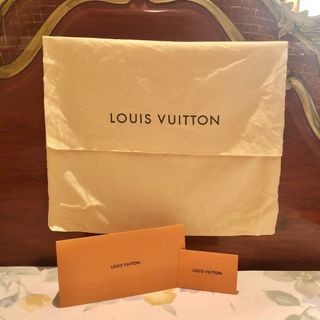 LOUIS VUITTON AUTHENTIC SET DUSTBAG AND COMPLETE INCLUSIONS (packaging shopping gift)