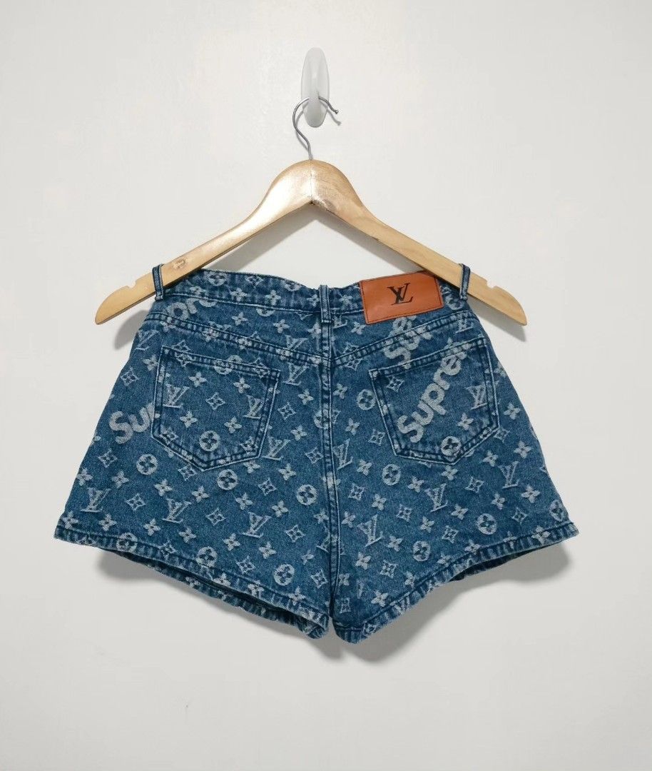 Supreme x louis vuitton shorts sale