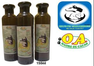 Madre de cacao shampoo for dog and cats