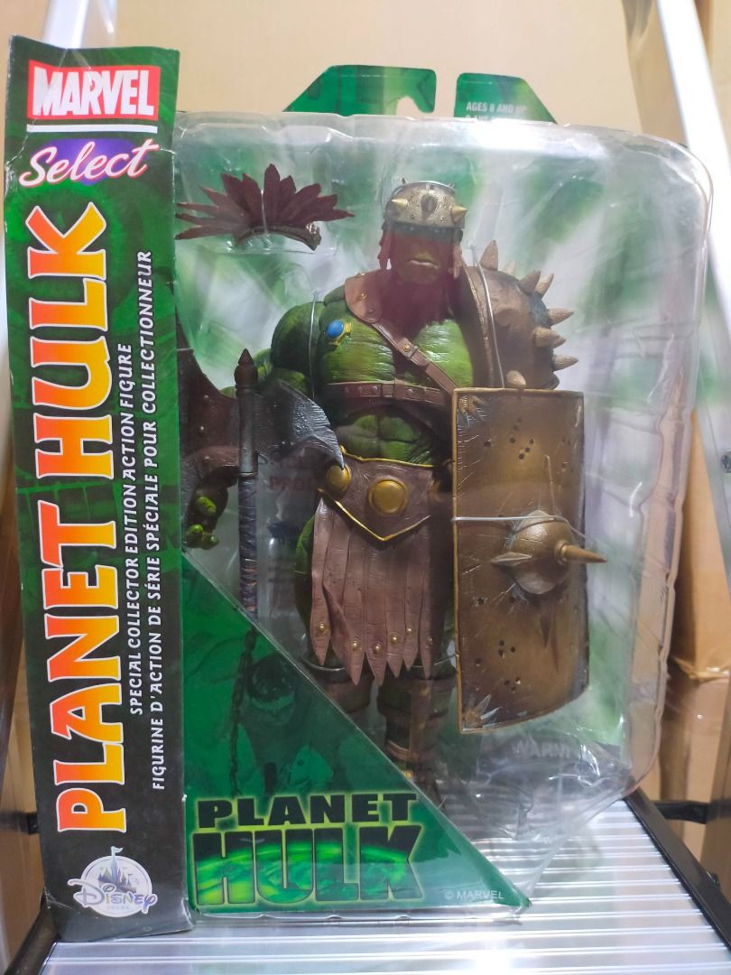 MARVEL SELECT GLADIATOR HULK (PLANET HULK) (Category: Figurines & Statues) located in Quezon. Submitted by sug0it0ys (Listing ID 1290839895, Image 1). Description: [DIAMOND SELECT TOYS] MARVEL SELECT GLADIATOR HULK PLANET HULK DISNEY STORE EXCLUSIVE 2017 SEALED *NOTE: CARD HAS CREASES ================== PHP 2,300.00 ^LBC / JRS / J & T SELLER LOCATION: SARIAYA, QUEZON CALABARZON PROVINCE ================== Payment options: 1. LBC COP/Cash on Picku