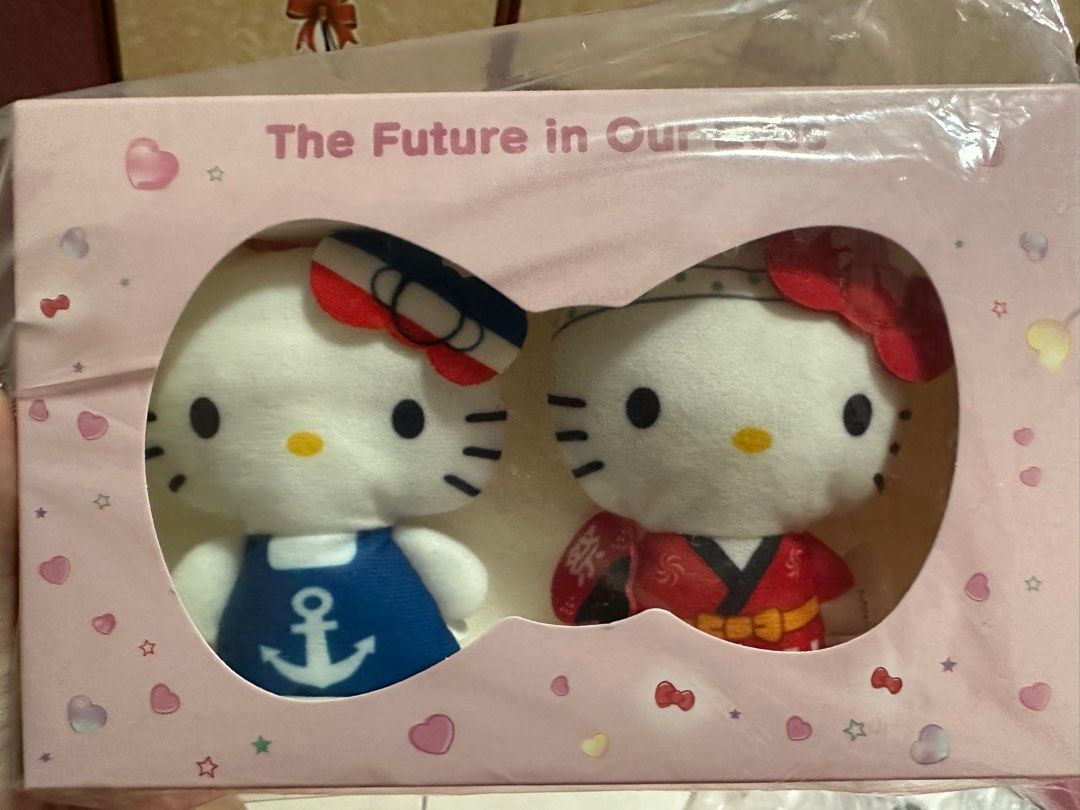 Mcd Hello Kitty (Category: Other Merchandise) located in Singapore. Submitted by stel_z (Listing ID 1290909856, Image 1). Description: Set 2 and 3 sell / trade for set 4!! McDonald 50th Anniversary .