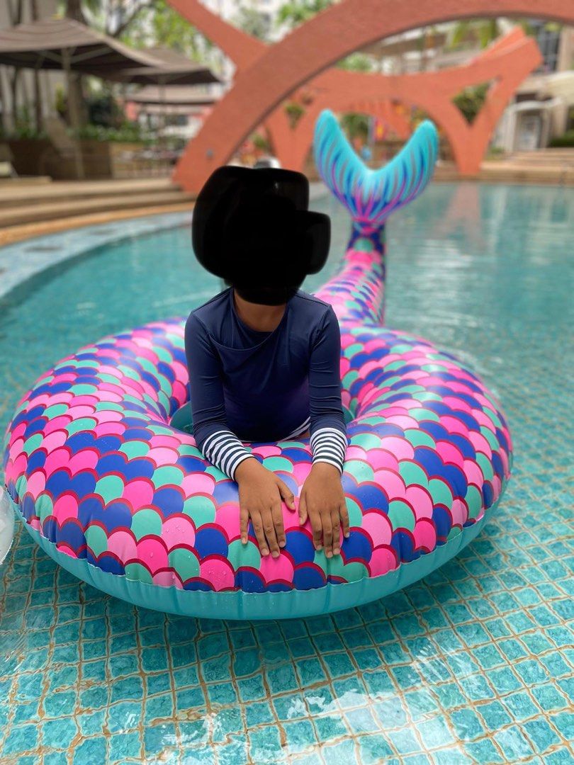 Mermaid theme floaties Hobbies Toys Toys Games on Carousell