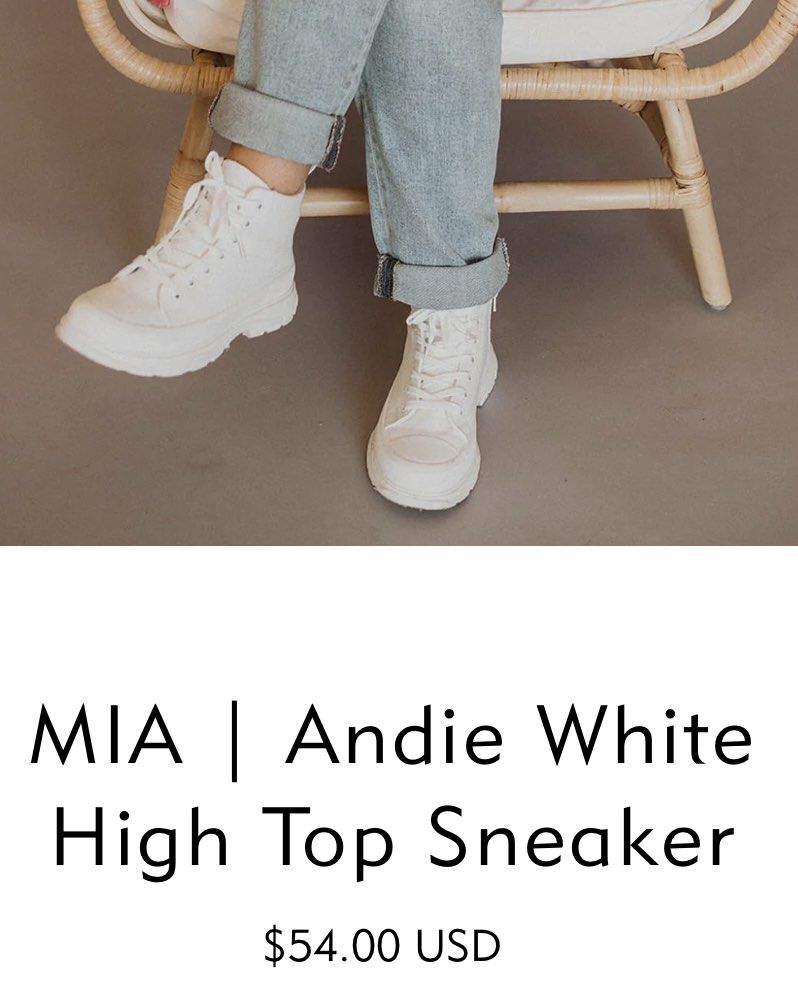 Mia has sapatos hotsell