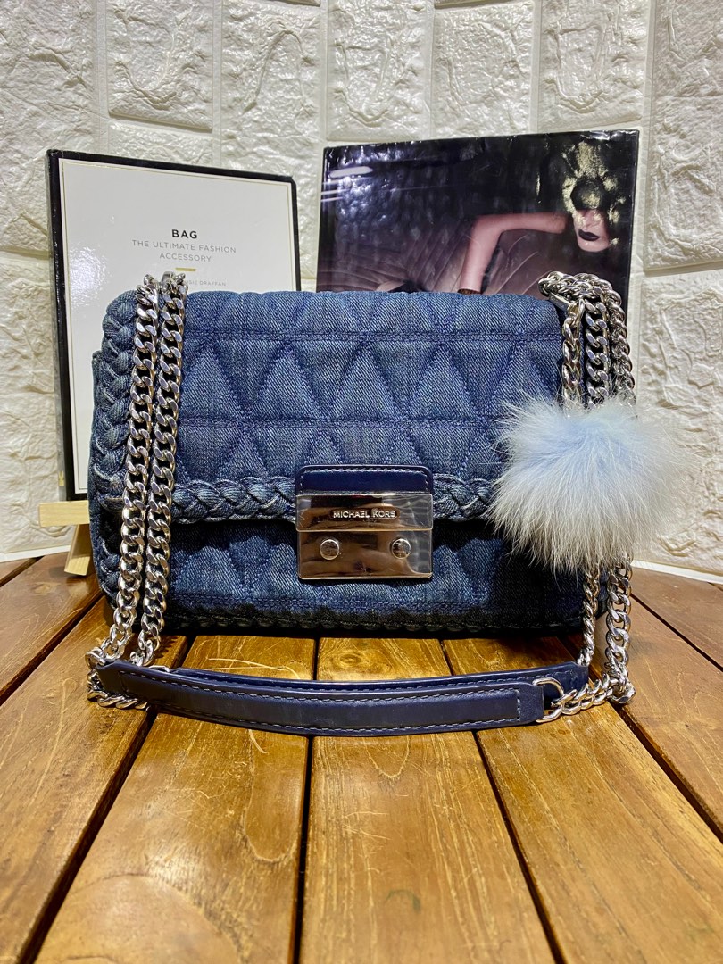 Michael kors cheap sloan denim bag