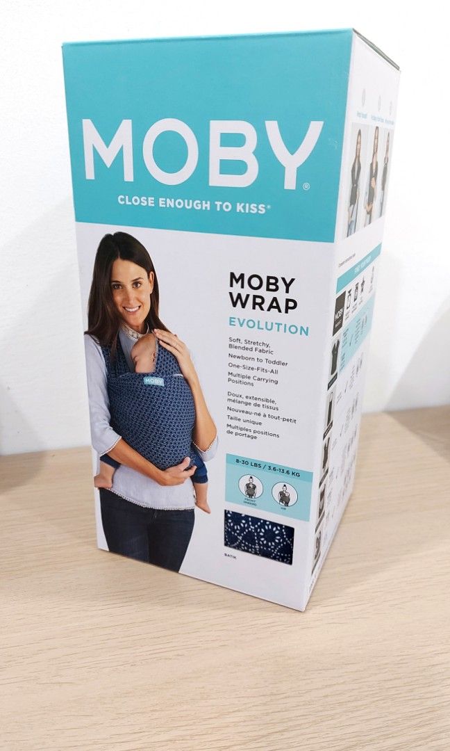 Moby top wrap navy