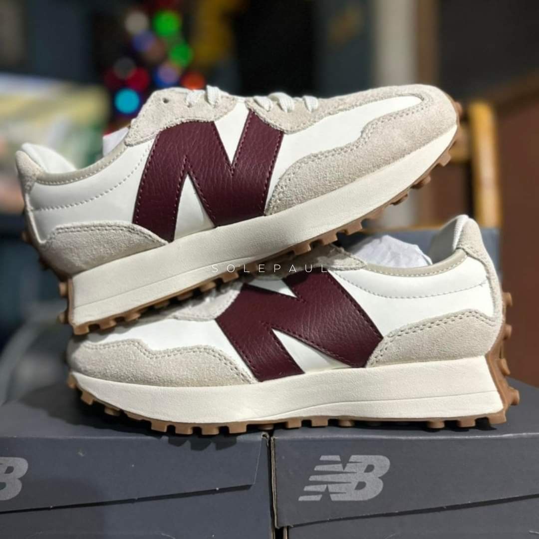 Burgundy new balance size 3 sale