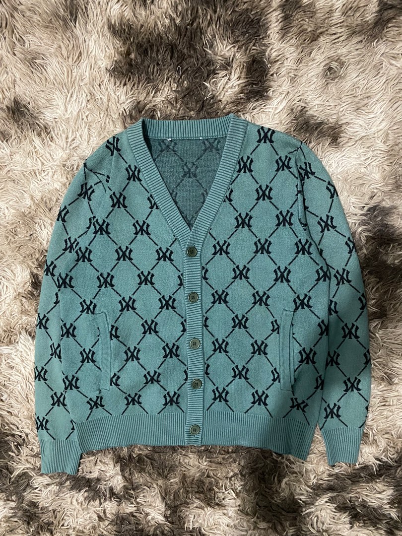 New York Cardigan Men s Fashion Activewear on Carousell