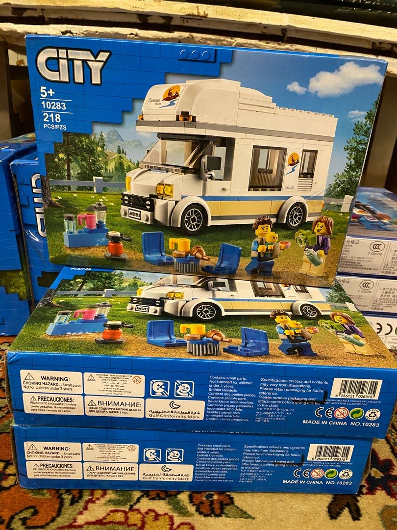Not LEGO camper van (price for box) only boxes left