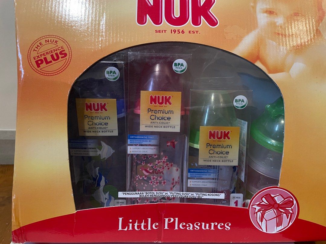 Nuk bottle gift set discount
