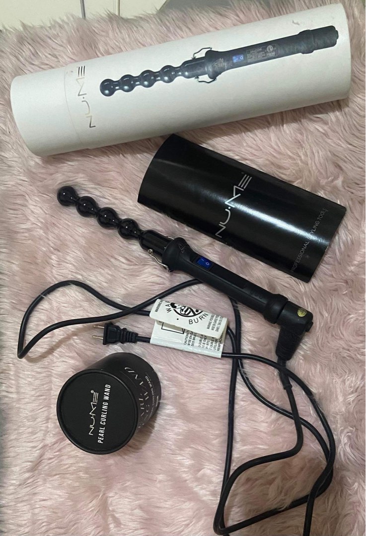 NUME PEARL CURLING WAND Beauty Personal Care Hair on Carousell