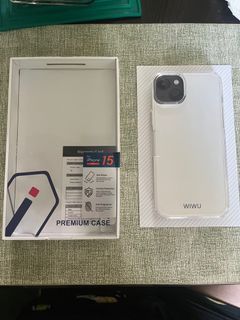 Original Wiwu Clear iPhone 15 Plus Phone Case