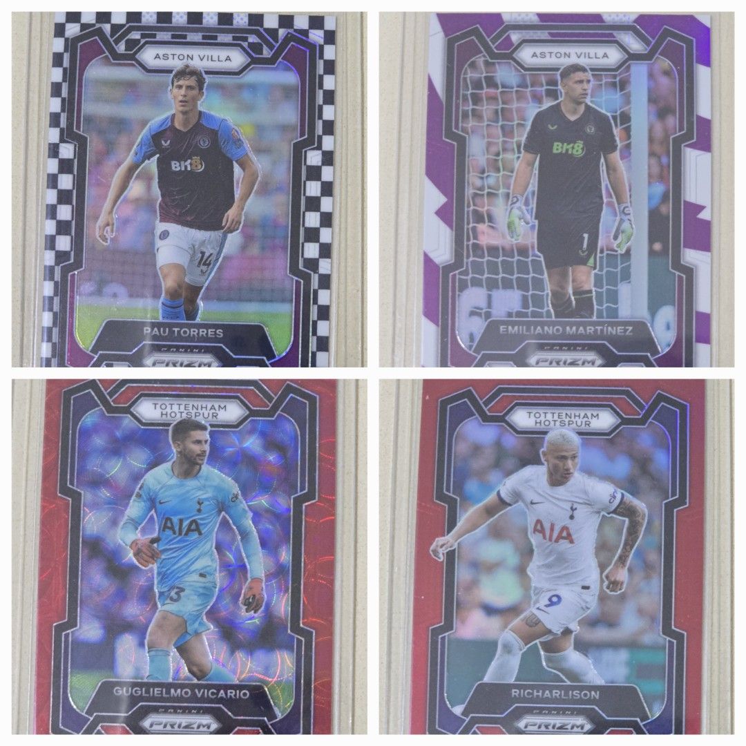 Panini EPL Prizm 2023/24 Rare Numbered Cards, Hobbies & Toys, Memorabilia &  Collectibles, Vintage Collectibles on Carousell