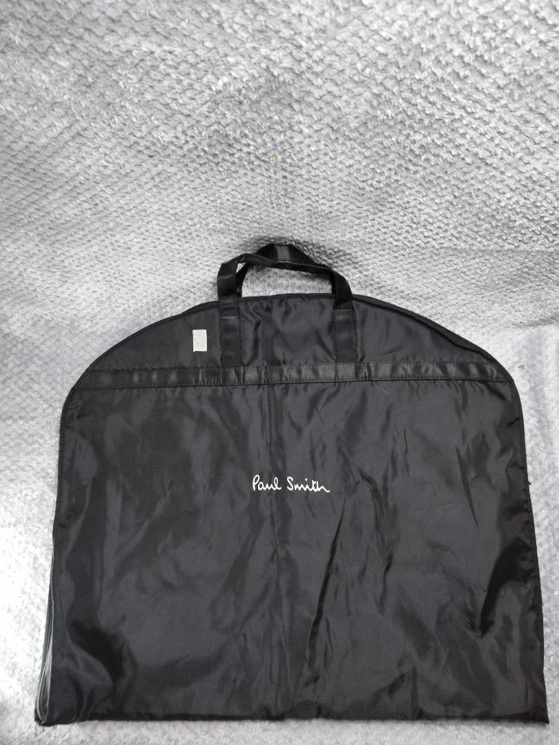 Paul Smith Black Zip Around Suit Case Bag Men s Fashion Bags