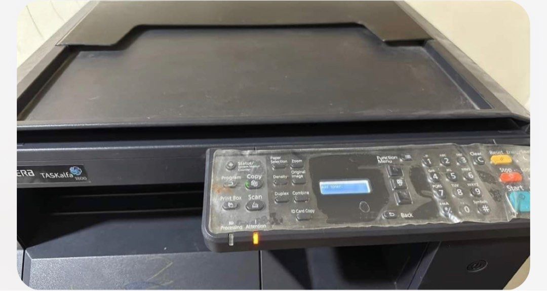 Photocopier (Category: Printers, Scanners & Copiers) located in Manila. Submitted by sneaksters (Listing ID 1290818680, Image 3). Description: Kyocera Taskalfa High end Xerox Machine. Bought for 52k. Now selling for 26500. Loc Marilao Bulacan.
