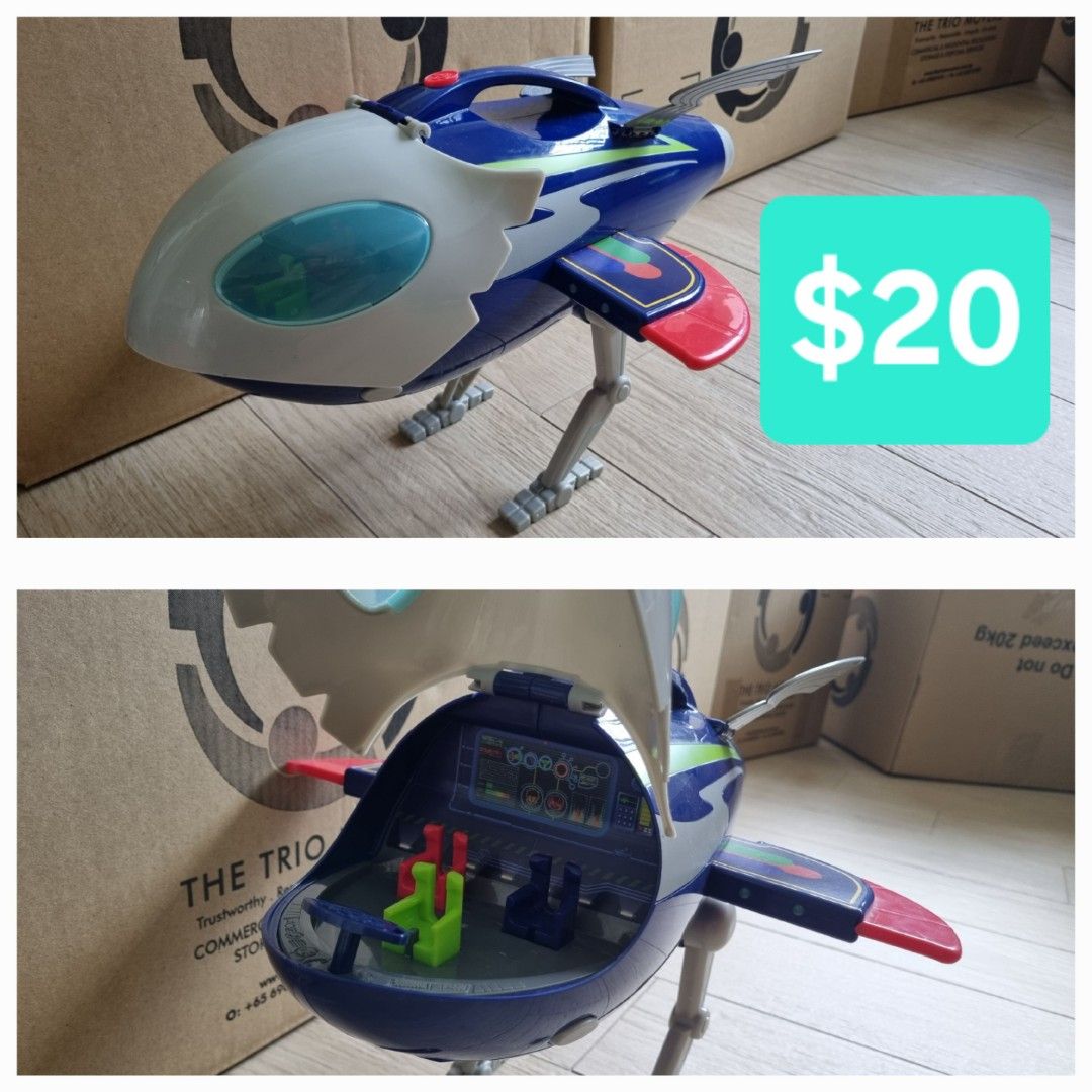 PJ Mask spaceship, Hobbies Toys, Toys Games on Carousell