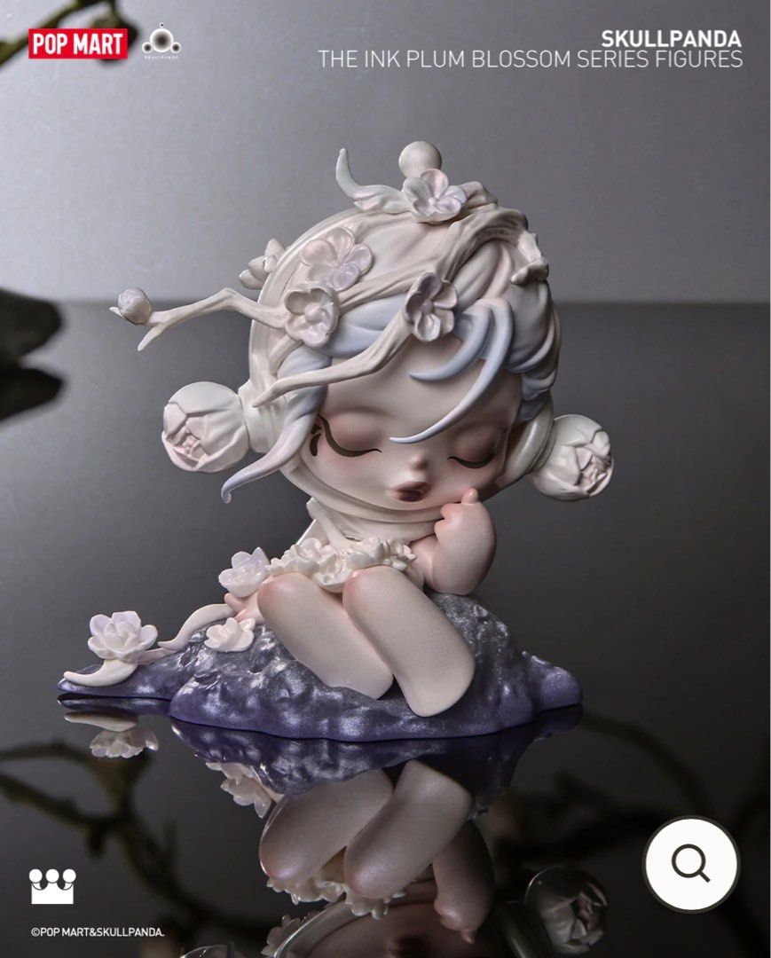 特撮 Secret skullpanda ink plum blossom SKULLPANDA The Ink Plum Blossom Series Figures | Blind Box